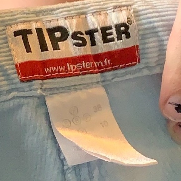 Tipster vintage blue corduroy flare pants - Picture 4 of 4